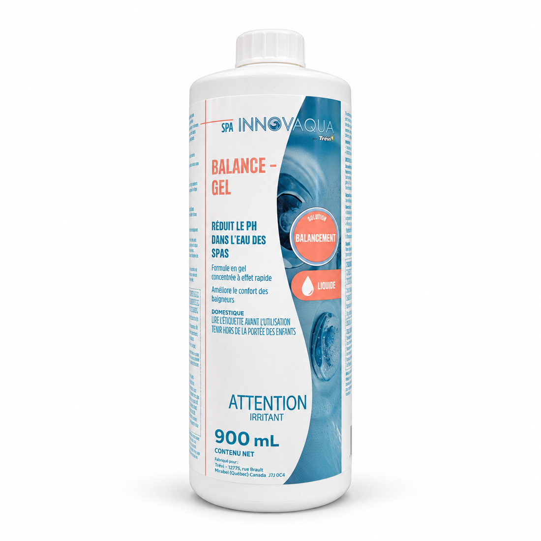 PH pour spa - Spa ph minus gel