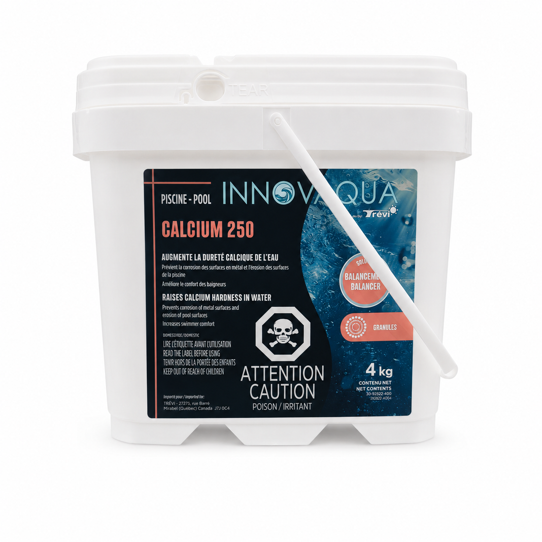 Dureté calcique pour piscine - Calcium+