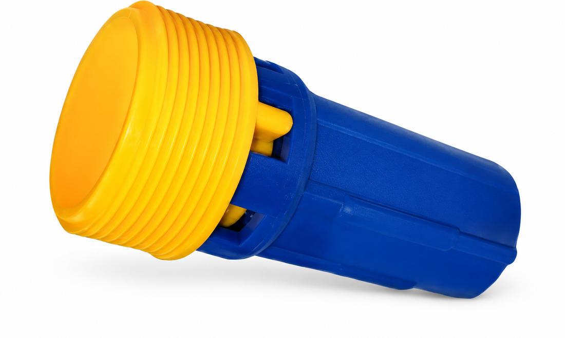 1 ½ " yellow cap