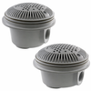 Hayward WG1048AVDGRPAK2 Dark Grey Bottom Drain Assembly for Inground Pools