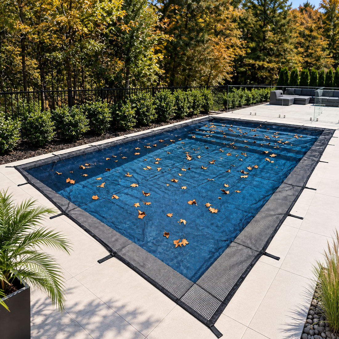 Net for in-ground pool