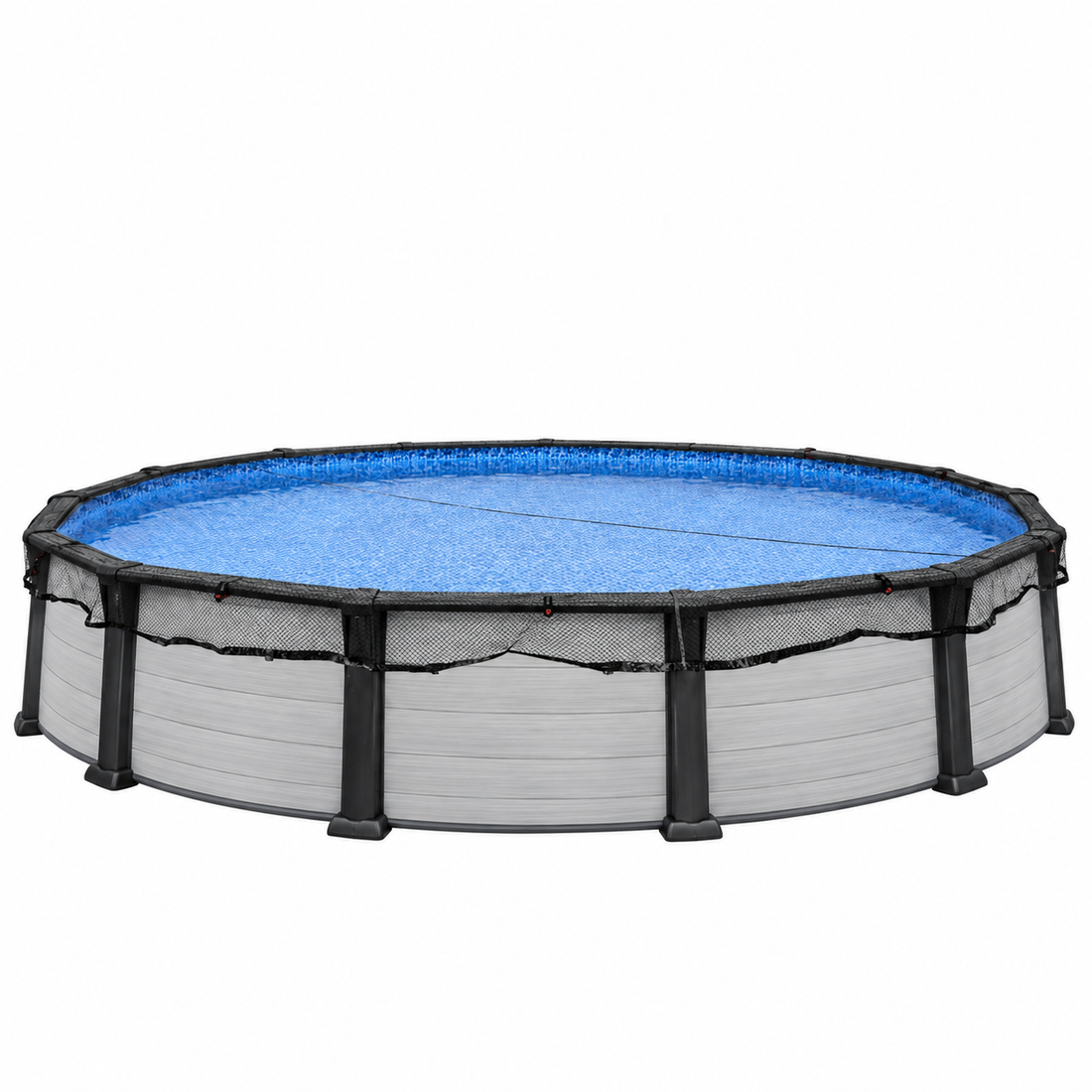 Net for round above-ground pool