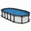 Net for oval above-ground pool