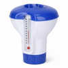 Chlorine dispenser with thermometer