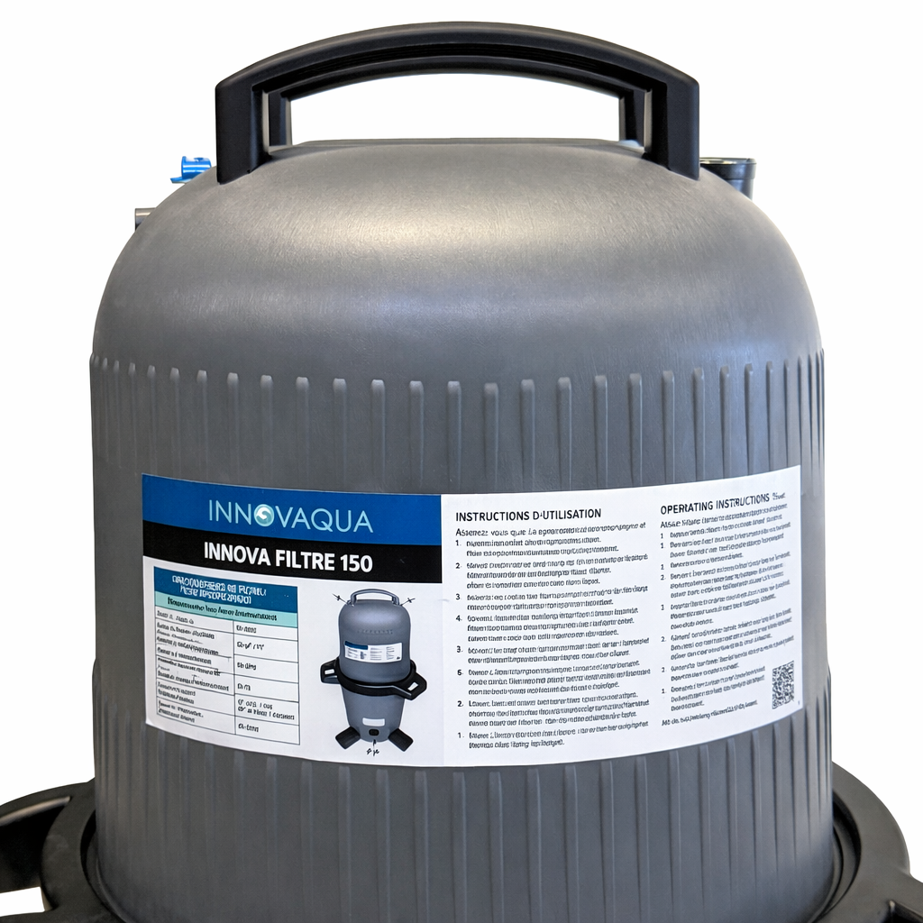 Innovaqua Cartridge Filter for Swimming Pool - 150 sq ft