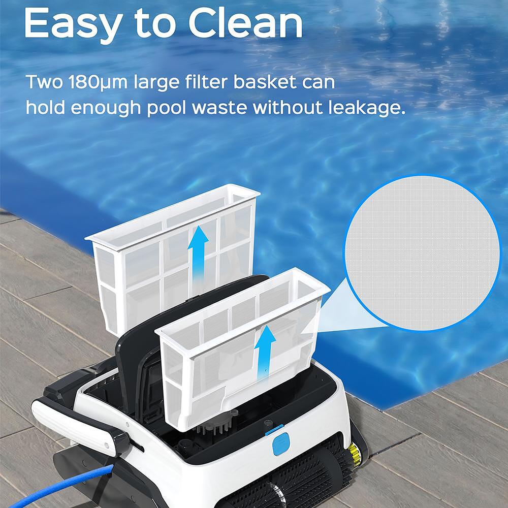 Robot Opson de Wybot avec fil pour piscines creusées
