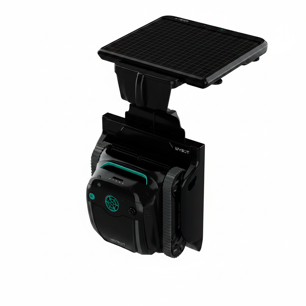 Robot S2 recharge solaire de Wybot sans fil pour piscines creusées