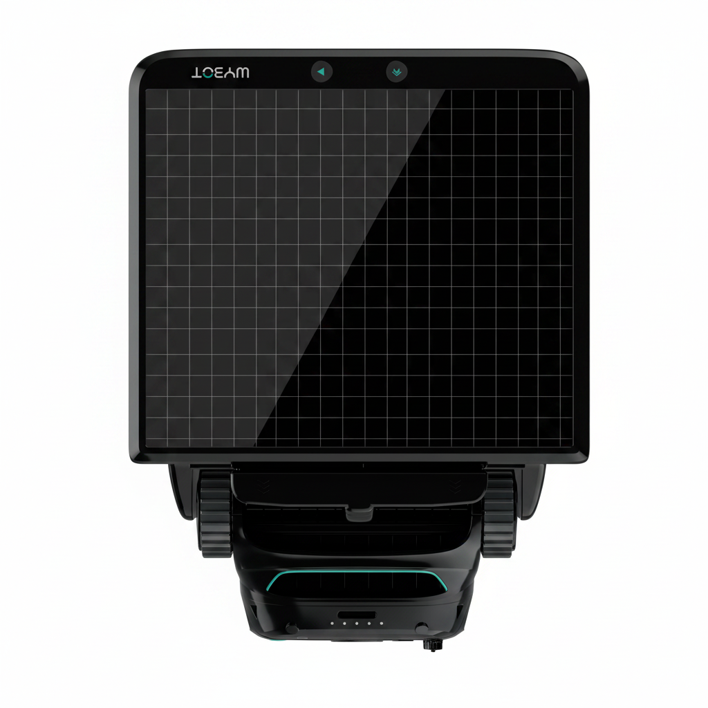 Robot S2 recharge solaire de Wybot sans fil pour piscines creusées
