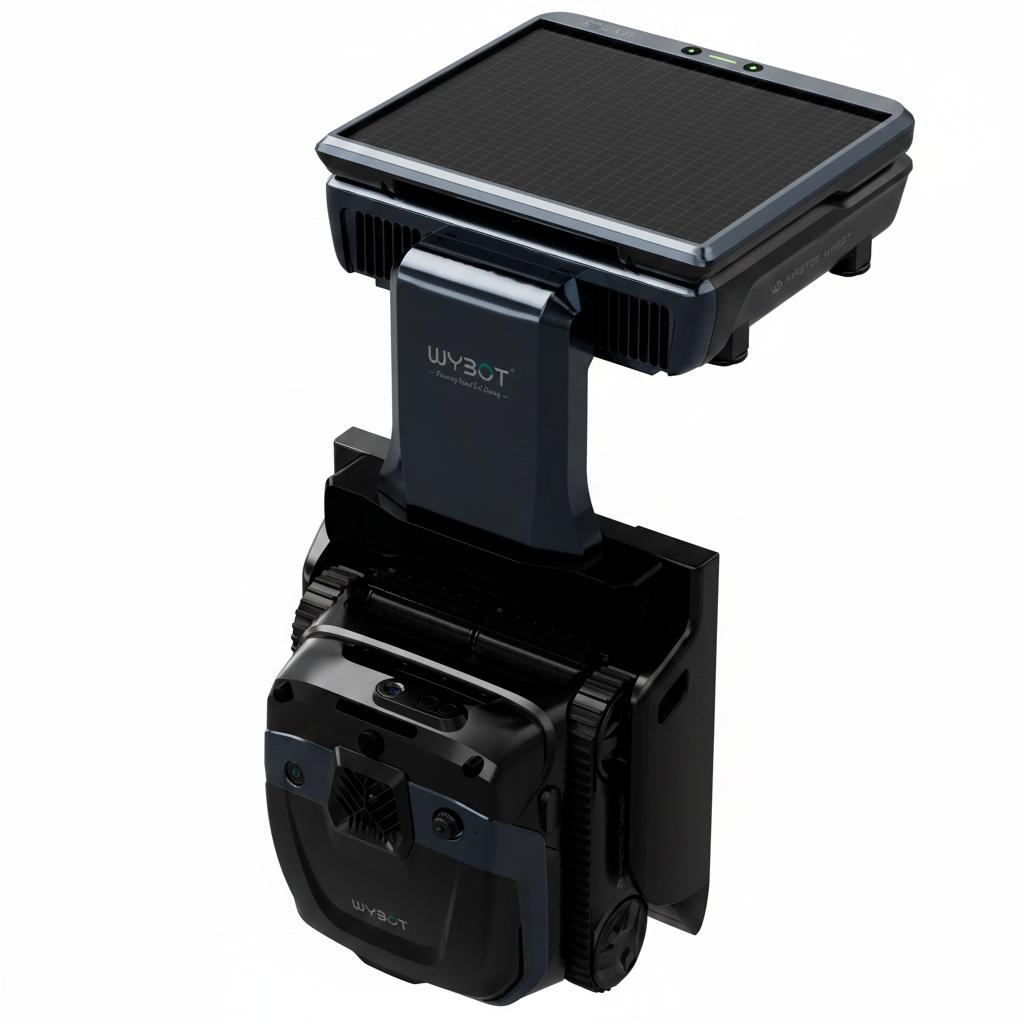 Wybot S3 Robot Cordless Solar/AI Vision In-Ground Pool Cleaner
