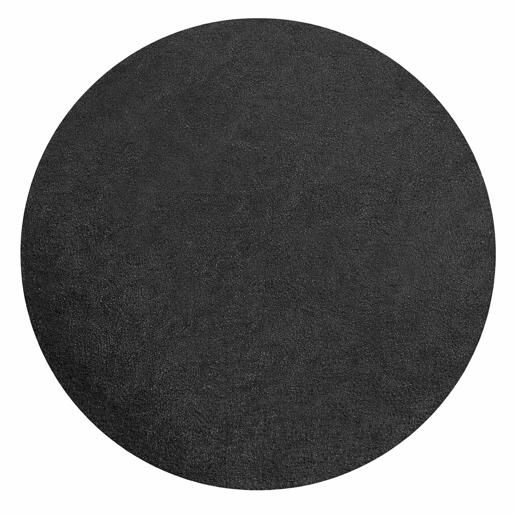 Geotextile floor mats for round above-ground pool