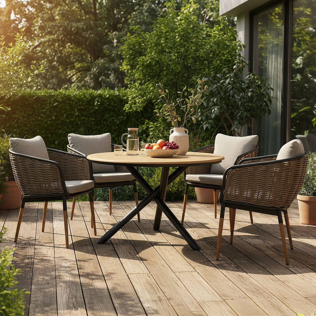 Bucarest Rococo Dining Set