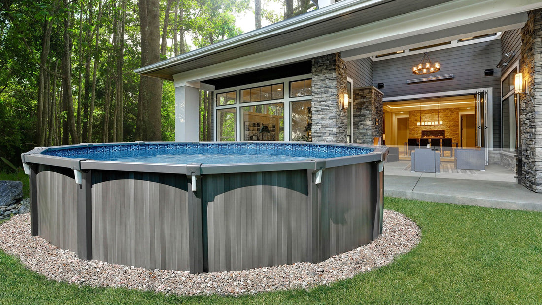 Astral 21' above-ground pool with installation