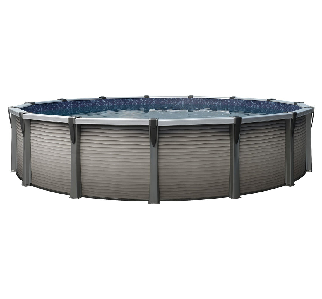Alumi 18' above-ground pool with installation