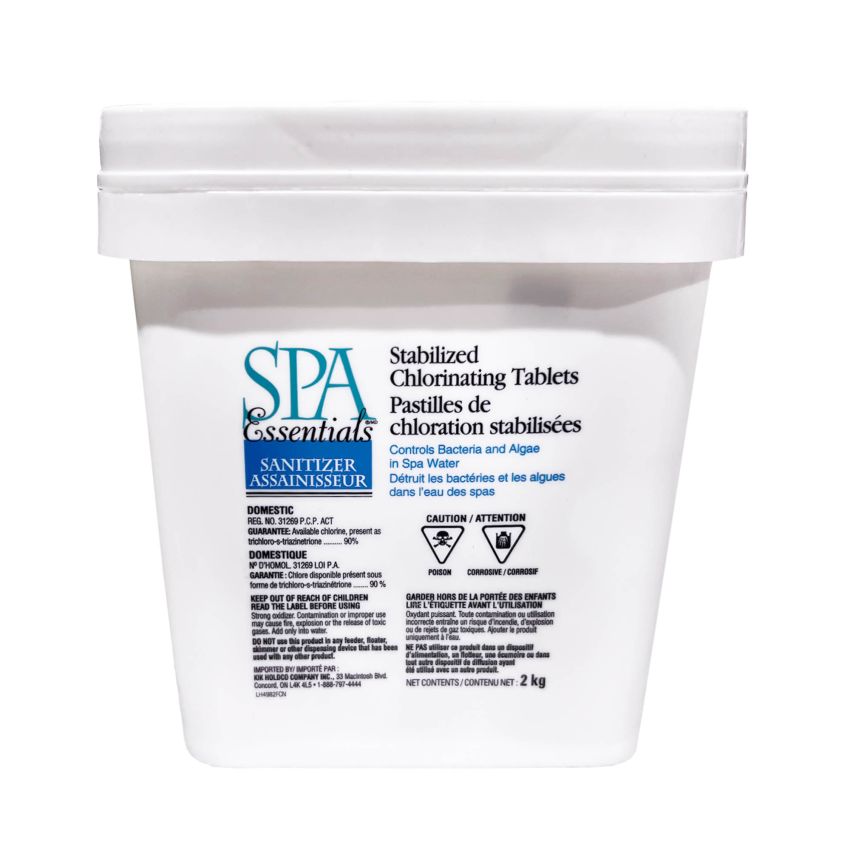 Spa Essentials Stabilized Chlorinating Tablets - Bioguard