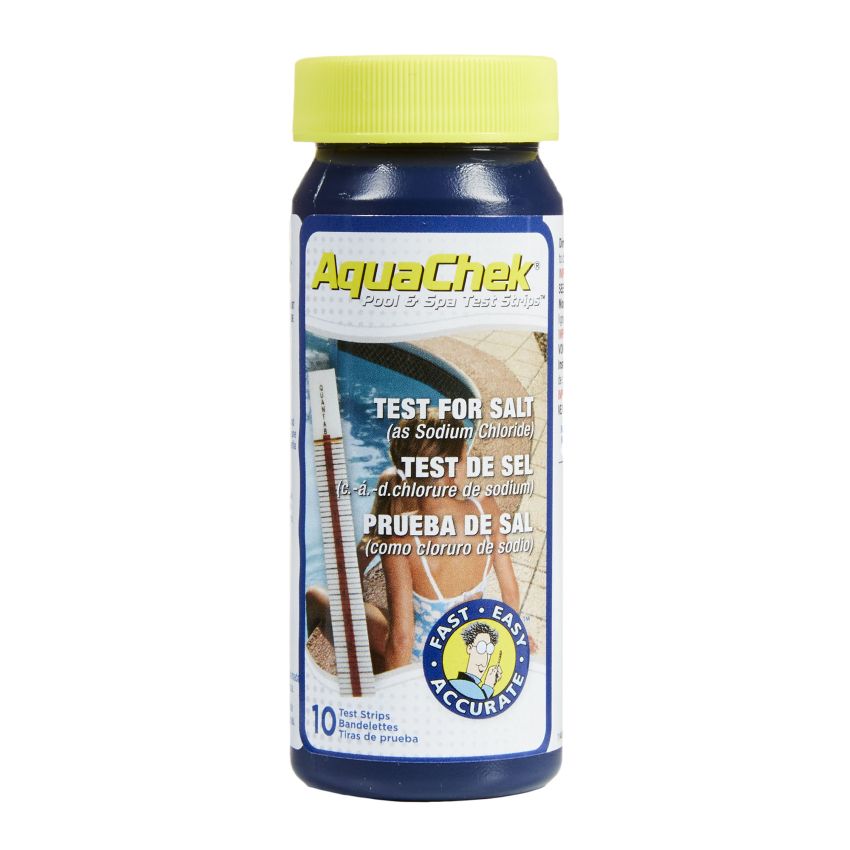 Aquacheck blanc bandelettes pour sel / chlorure de sodium