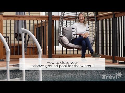 How to close your above-ground pool for the winter